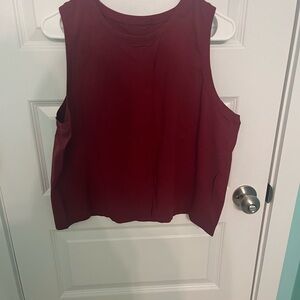 Athleta Burgundy Tank Top